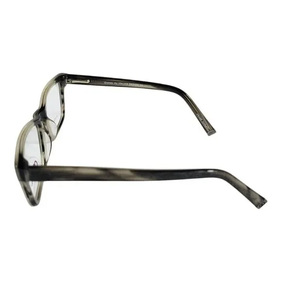GIANNI PO WOMEN'S EYEGLASSES GRAY TORTOISE GP2519 55/17 143 NEW DEMO - Picture 4 of 14